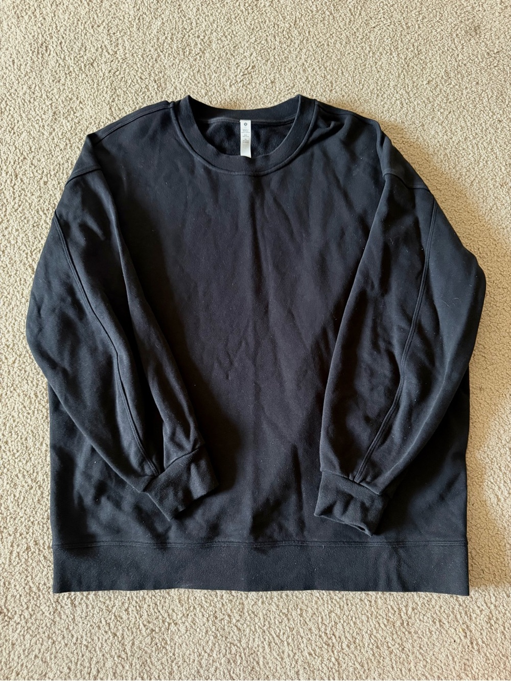 Black Women’s Crewneck Sweatshirt Lululemon